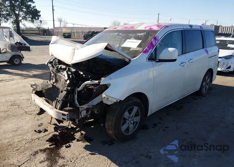 2011 Nissan Quest Sv from USA, damaged, VIN JN8AE2KP9B9010573